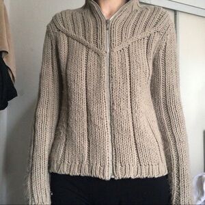 ESPRIT Zip-up Knit Sweater